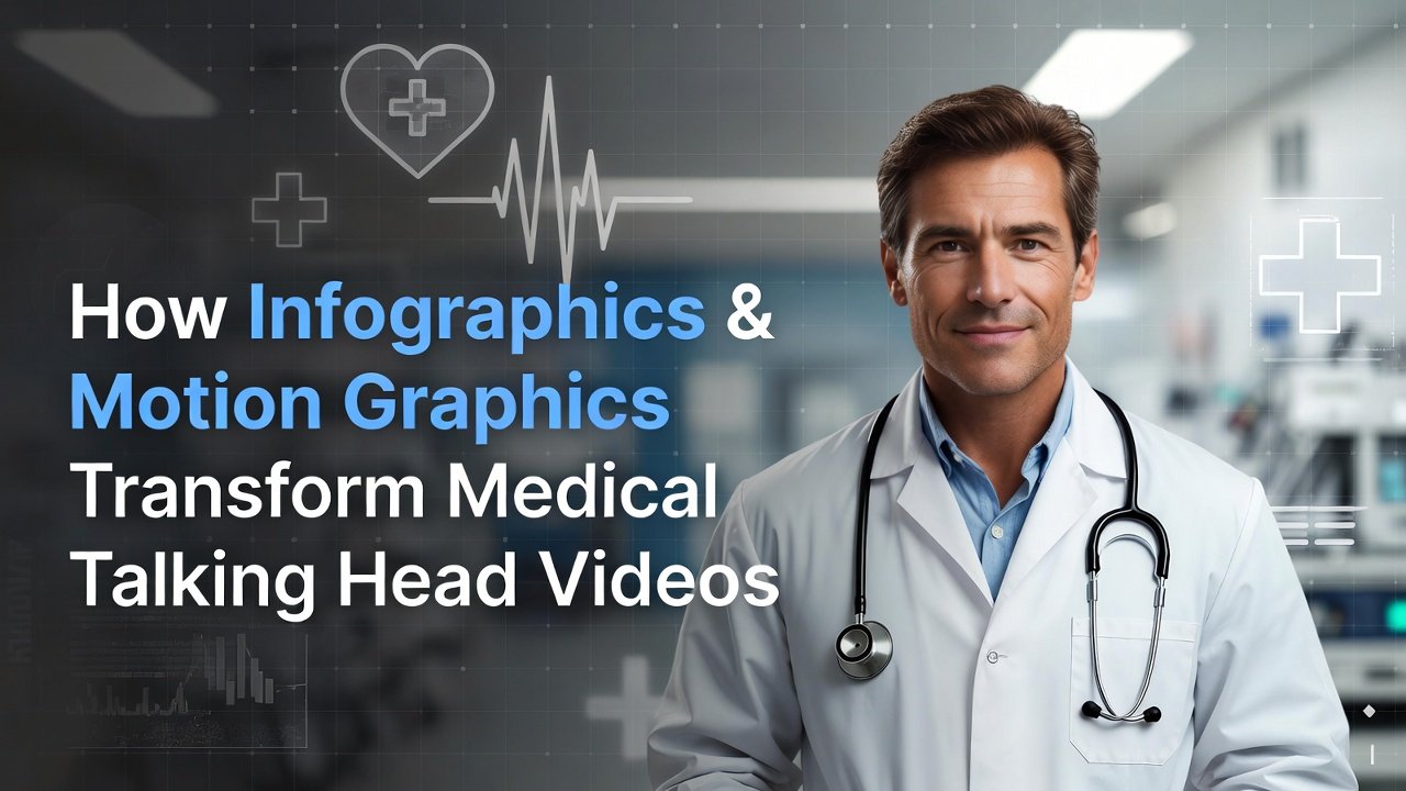 How Infographics and Motion Graphics Transform Medical Talking Head Videos